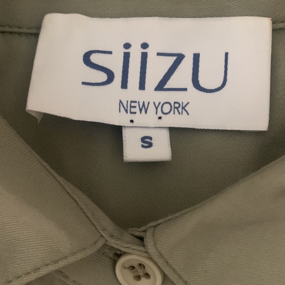 Olive maxi dress S Siizu New York - Picture 8 of 9